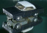 Rare Atlas HO slot car black Chevy Impala 1200 series