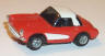 Johnny Lightning '60 Corvette hardtop in red with white roof